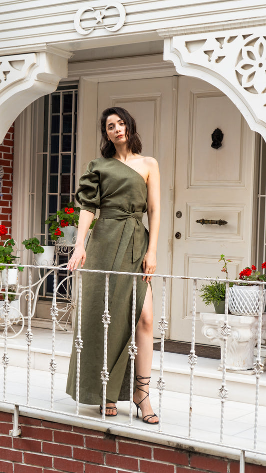 Verna Linen Dress