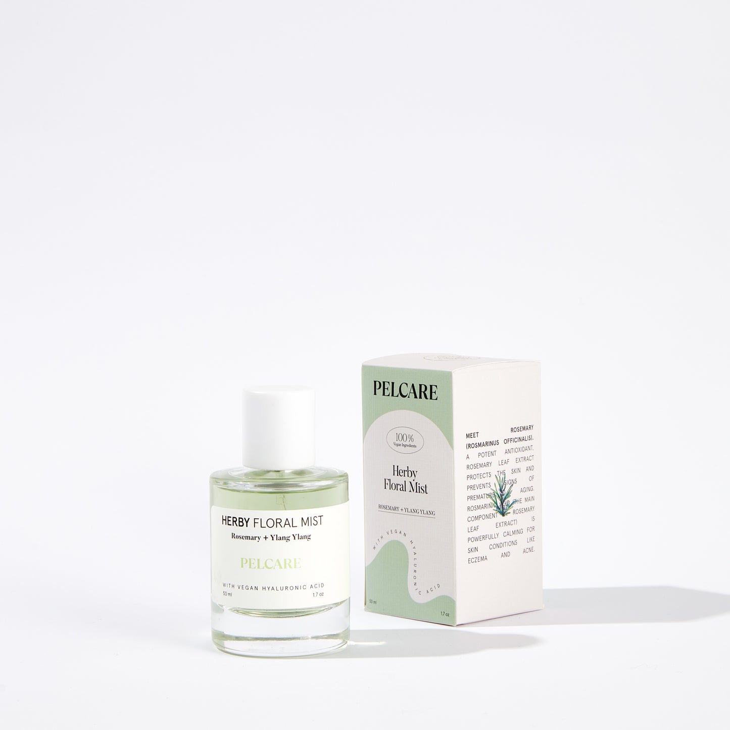 HERBY FLORAL MIST WITH ROSEMARY + YLANG YLANG HYDROSOL