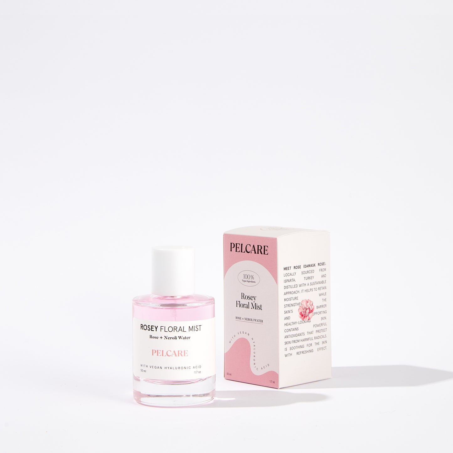 ROSEY FLORAL MIST ROSE + NEROLI HYDROSOL