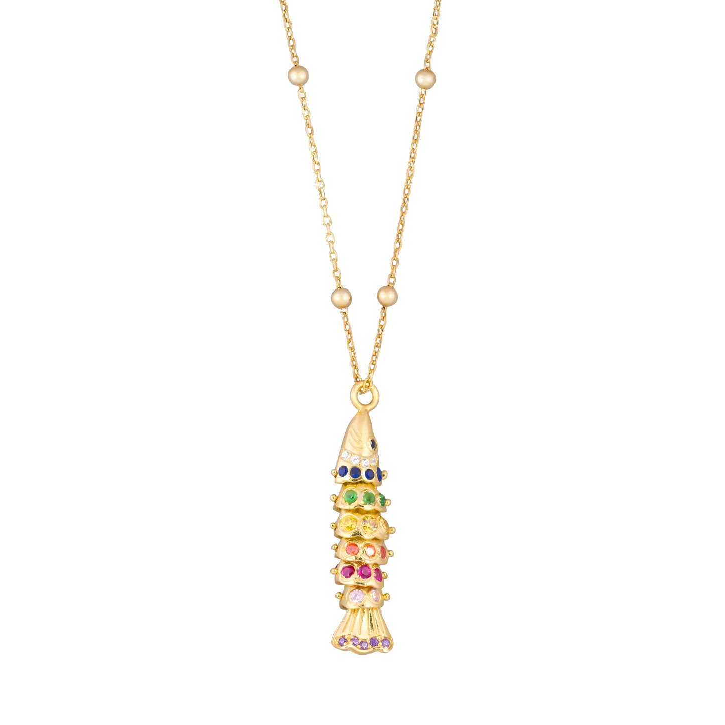 District | Istanbul Galata Fish Necklace