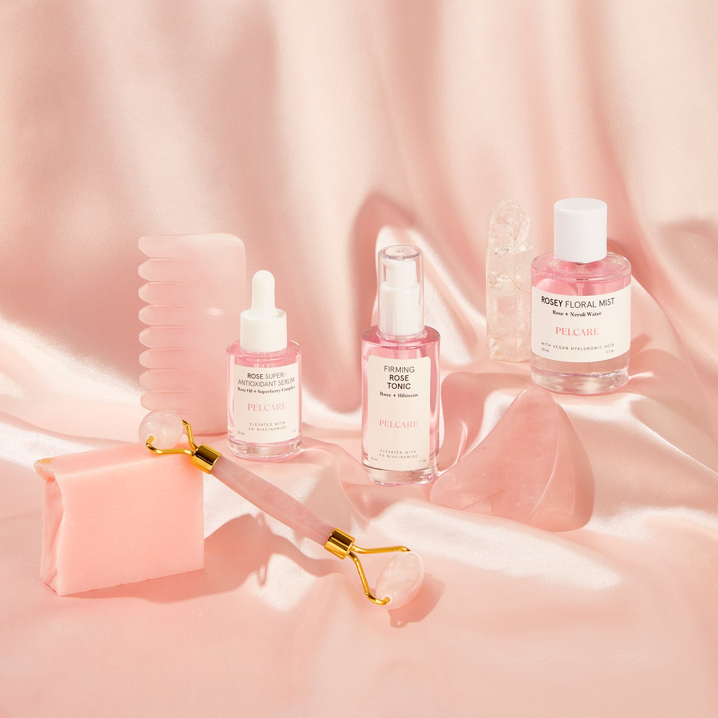 FIRMING ROSE TONIC - ANTI-PORE TONIC WITH ROSE WATER + NIACINAMIDE