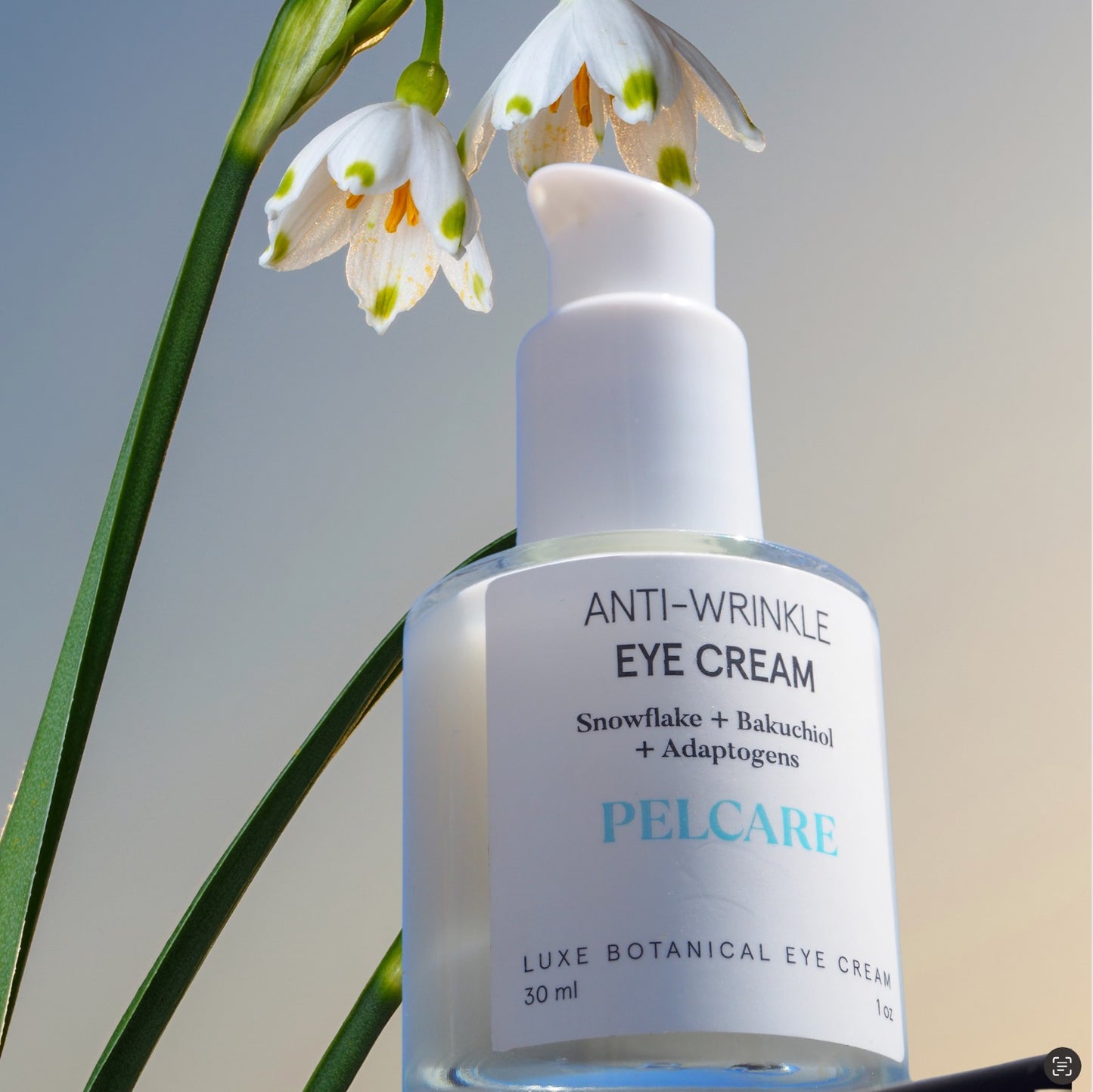 SNOWFLAKE ANTI-WRINKLE EYE CREAM - ANTI-LINE EYE CREAM WITH 5 PEPTIDES