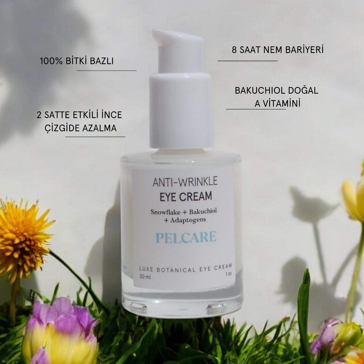 SNOWFLAKE ANTI-WRINKLE EYE CREAM - ANTI-LINE EYE CREAM WITH 5 PEPTIDES