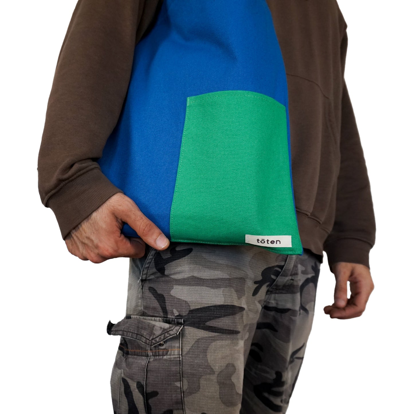 Mavi/Yeşil Totebag