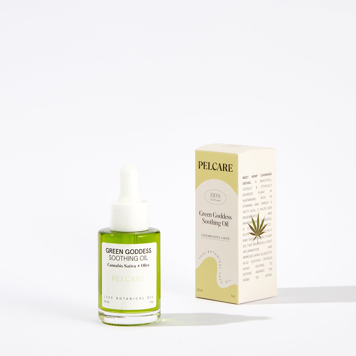 GREEN GODDESS SOOTHING OIL - SOOTHING FACE OIL