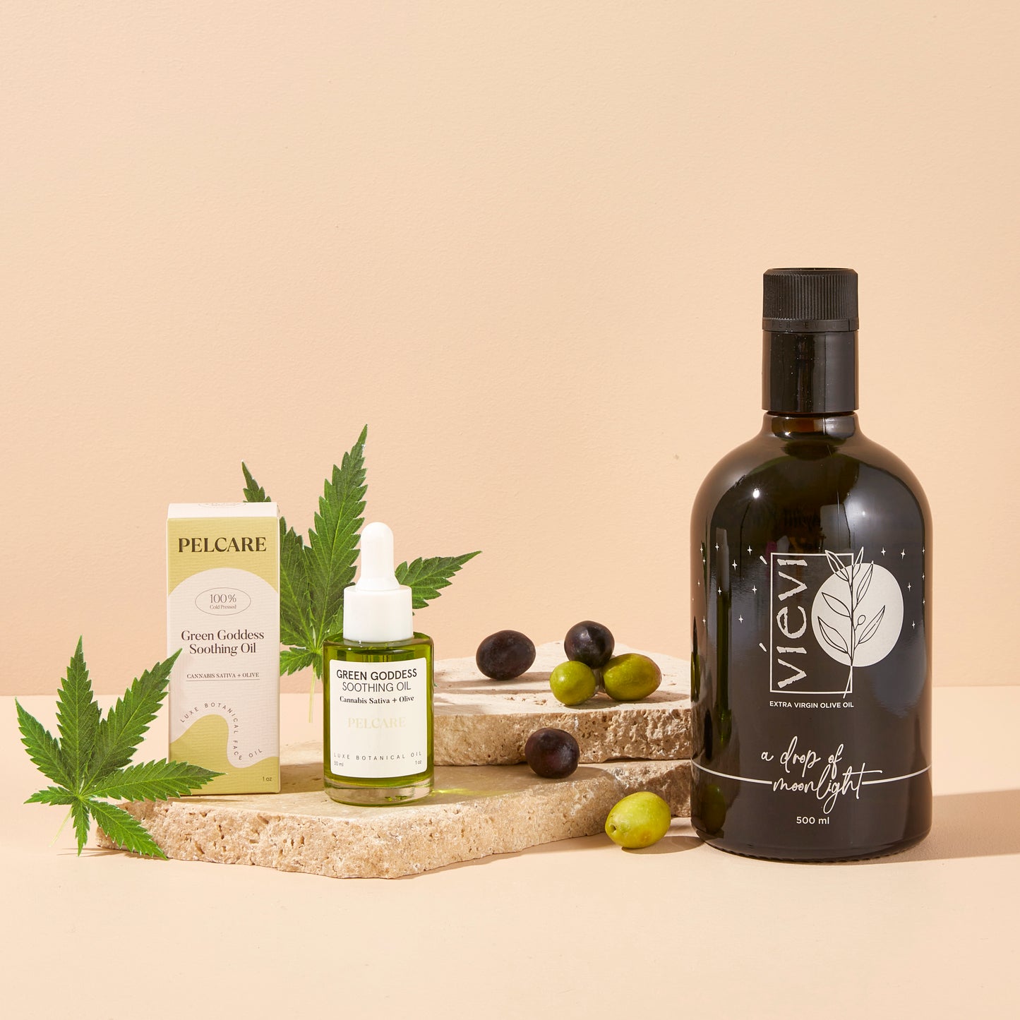 GREEN GODDESS SOOTHING OIL - SOOTHING FACE OIL