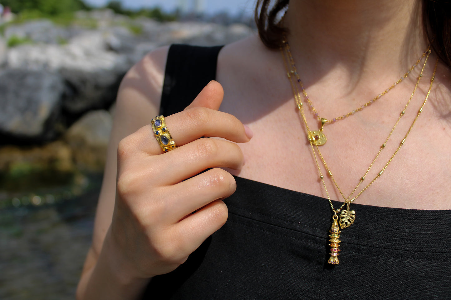 District | Istanbul Galata Fish Necklace