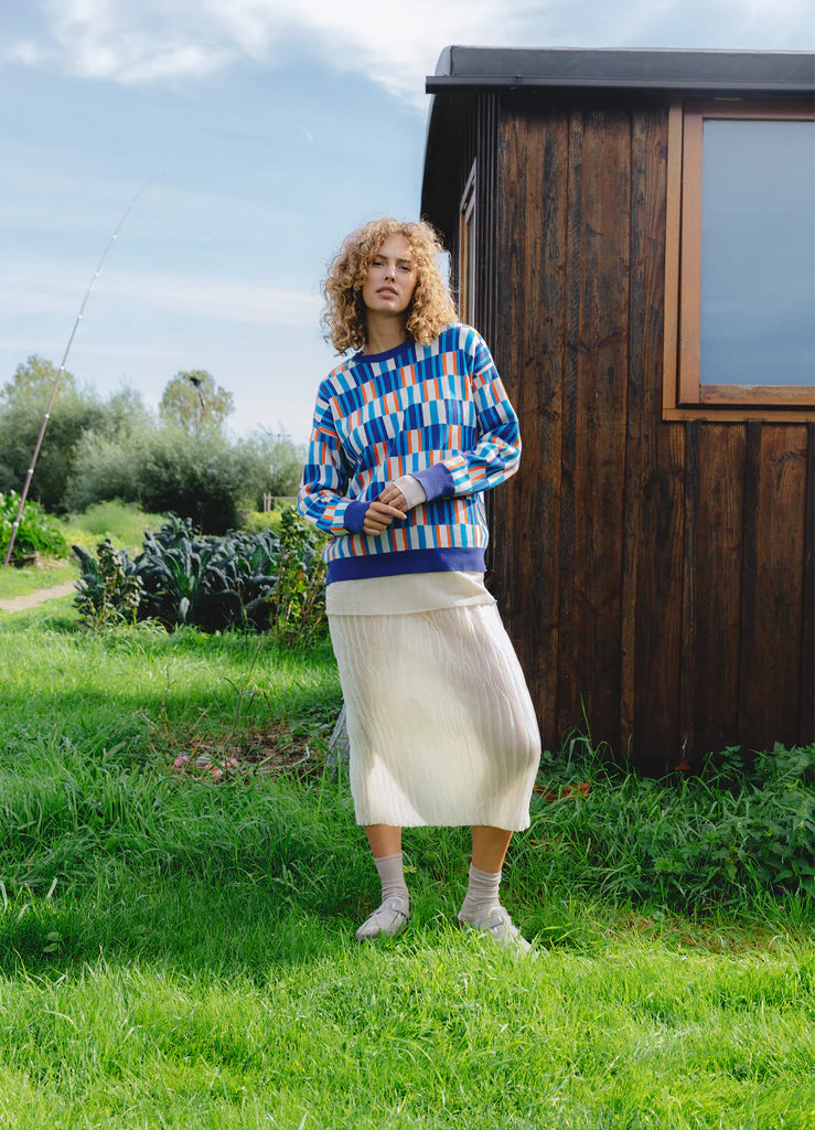 PIECES Oversize Cotton Knitwear Sweater