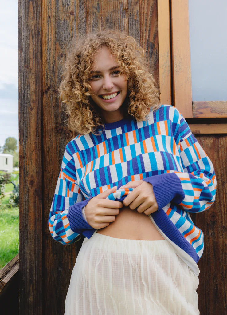 PIECES Oversize Cotton Knitwear Sweater