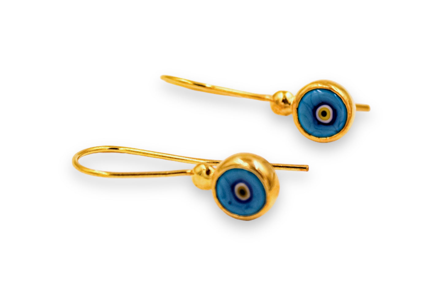 Marine | Levantine Evil Eye Bead Earring