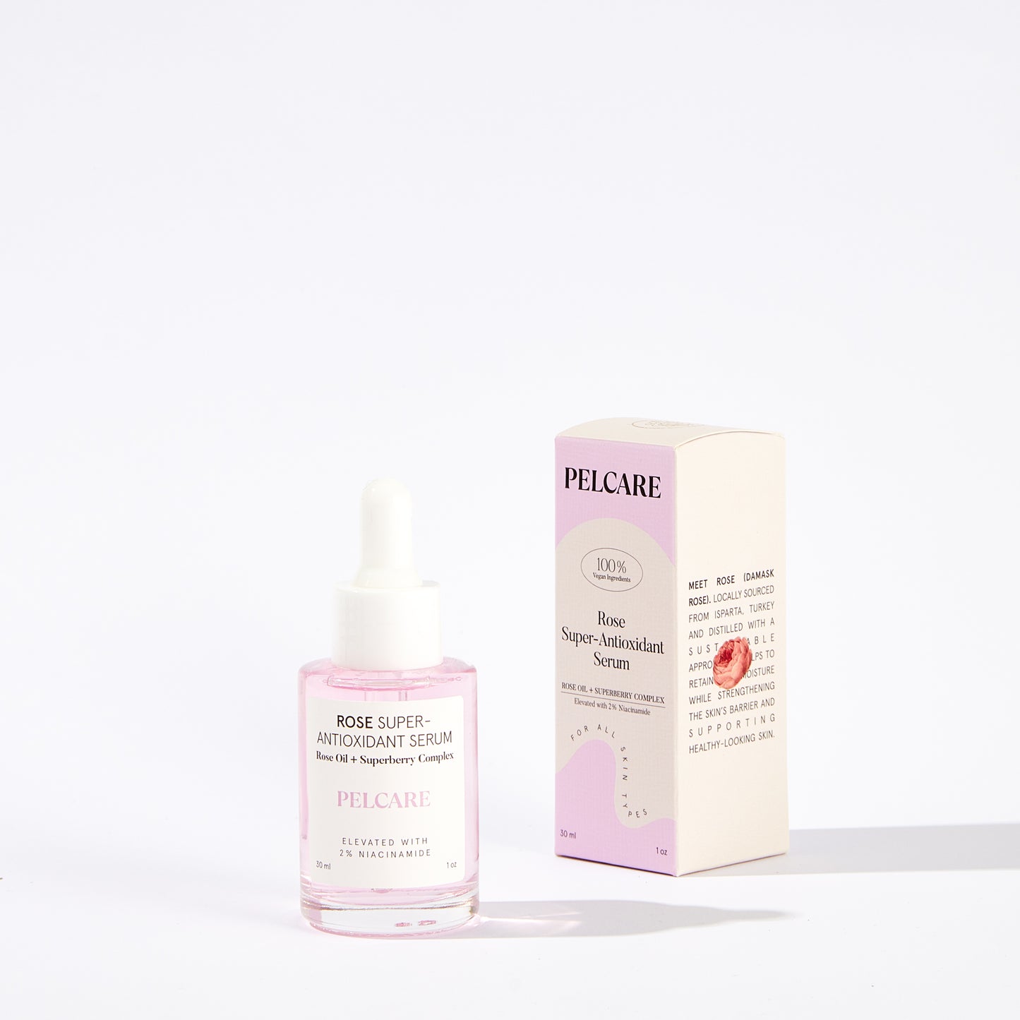 ROSE SUPER-ANTIOXIDANT SERUM + ANTI-PORE WATER-BASED SERUM WITH ANTIOXIDANT
