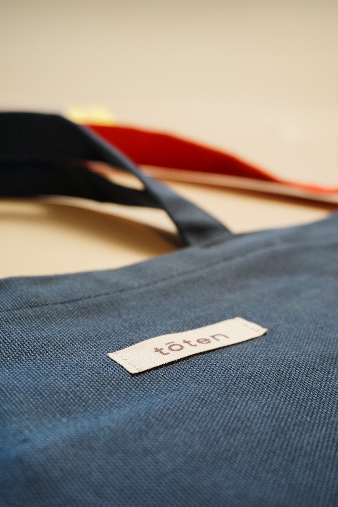 Antrasit/Kırmızı Totebag
