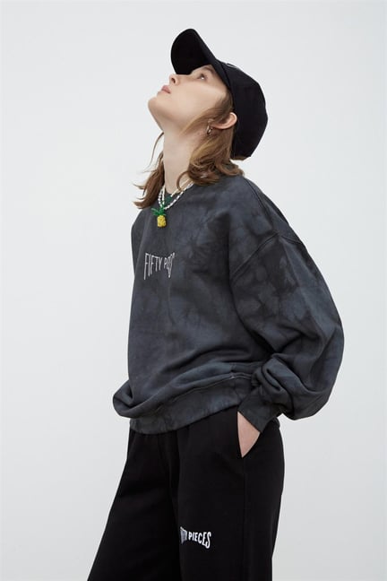 Kadın Geniş Bacak Jogger'ı