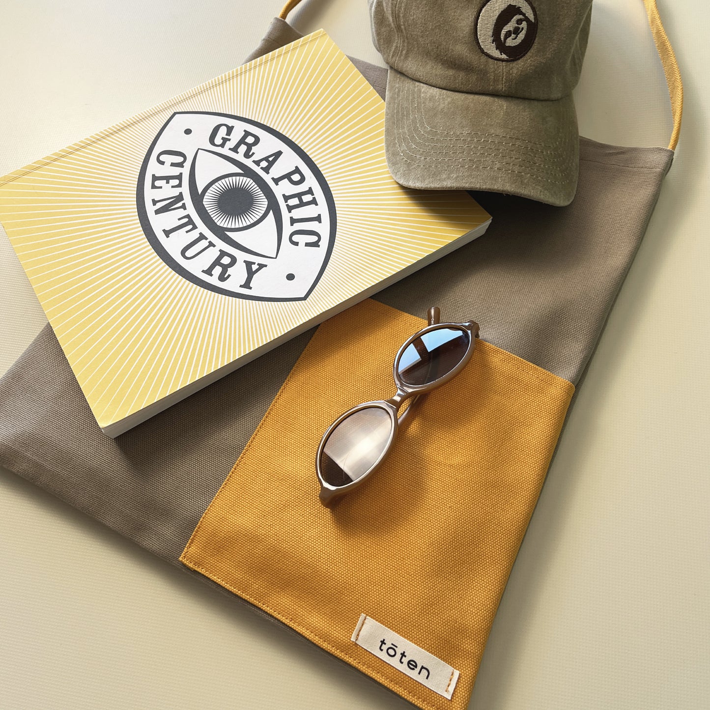 Bej/Sarı Totebag