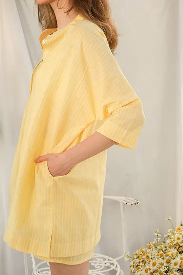 Yellow Striped Shirt