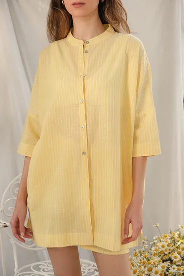 Yellow Striped Shirt