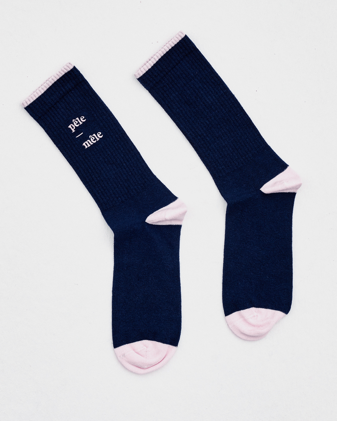 Pele-Mele Logo Embroidered 2-Pack Socks