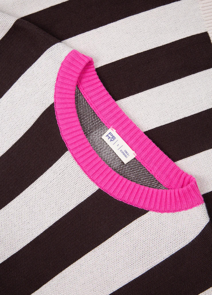 STRIPES Oversize Pamuk Triko Kazak