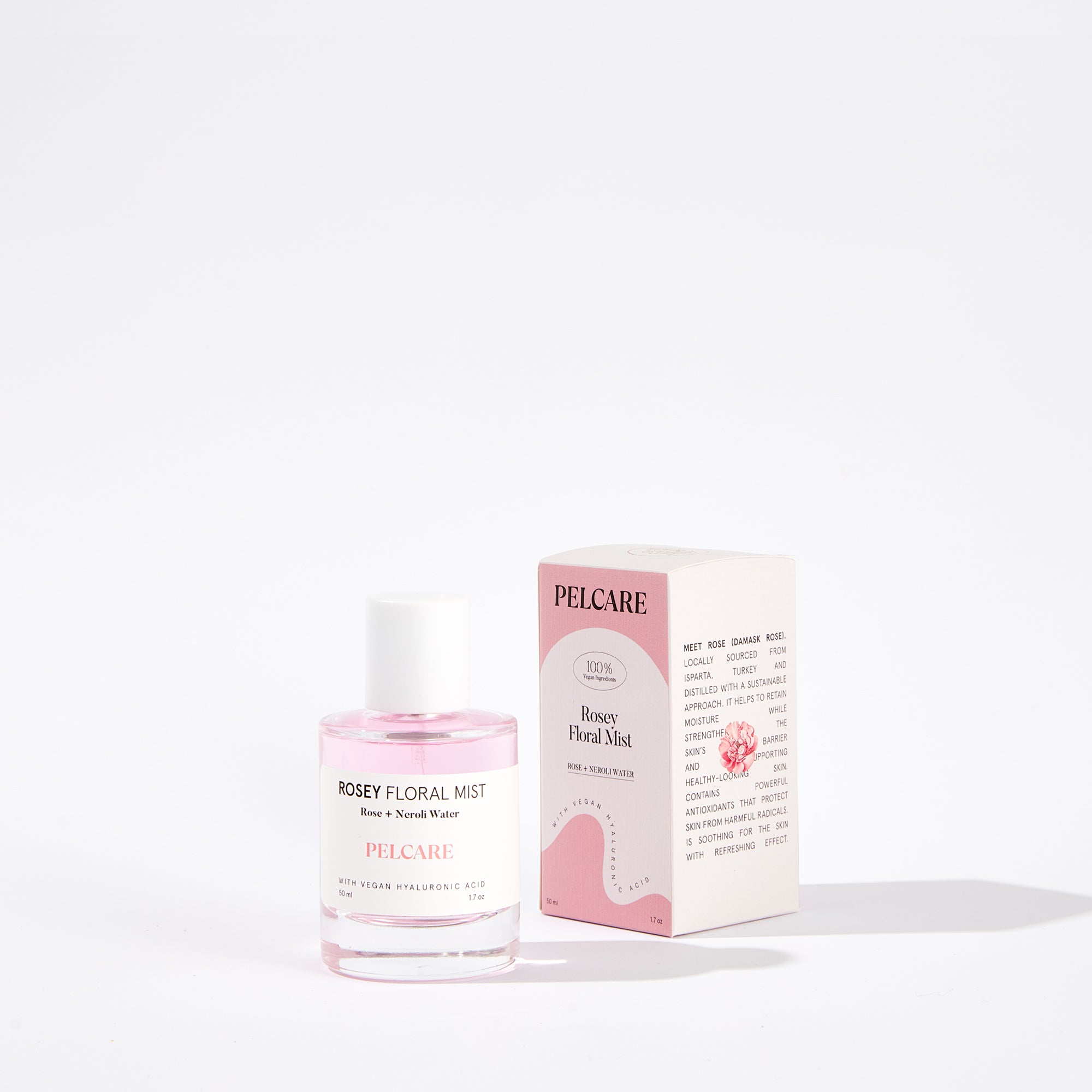 ROSEY FLORAL MIST ROSE + NEROLI HYDROSOL
