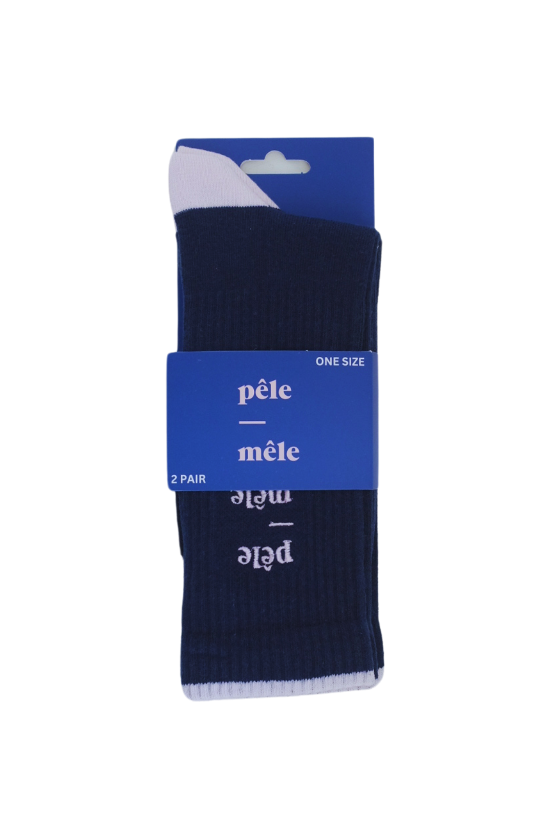 Pele-Mele Logo Embroidered 2-Pack Socks
