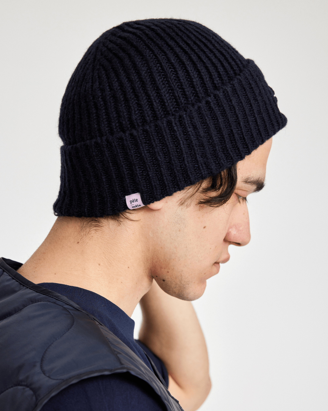 Pele-Mele Logo Embroidered Beanie
