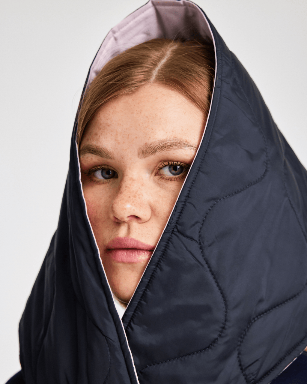 Pêle-Mêle Double-Sided Quilted Stole