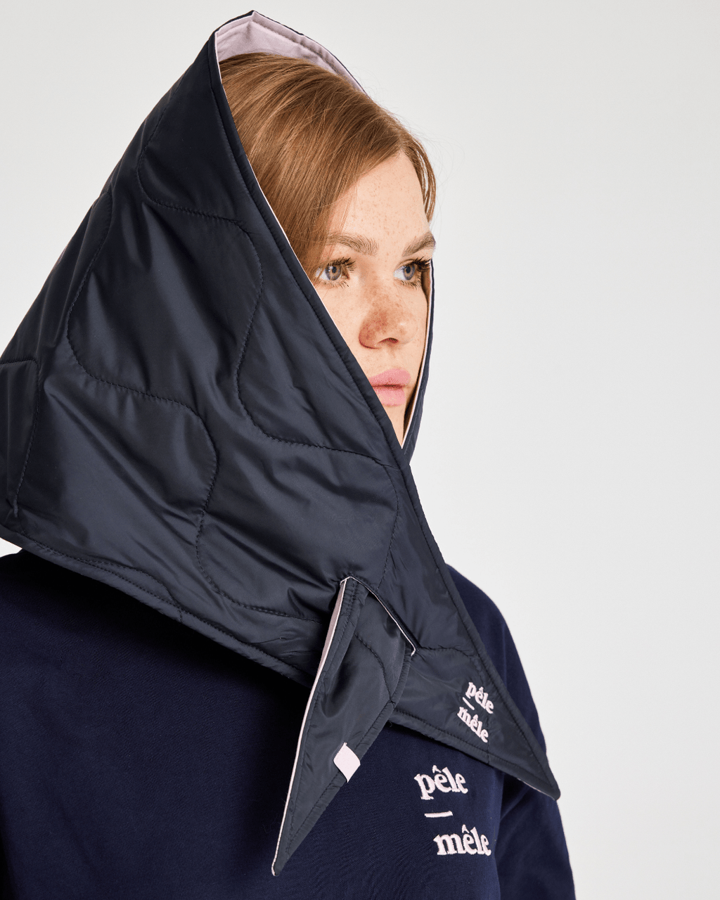 Pêle-Mêle Double-Sided Quilted Stole
