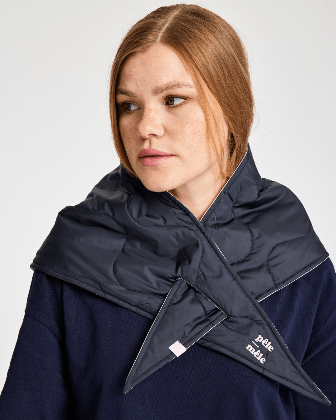 Pêle-Mêle Double-Sided Quilted Stole