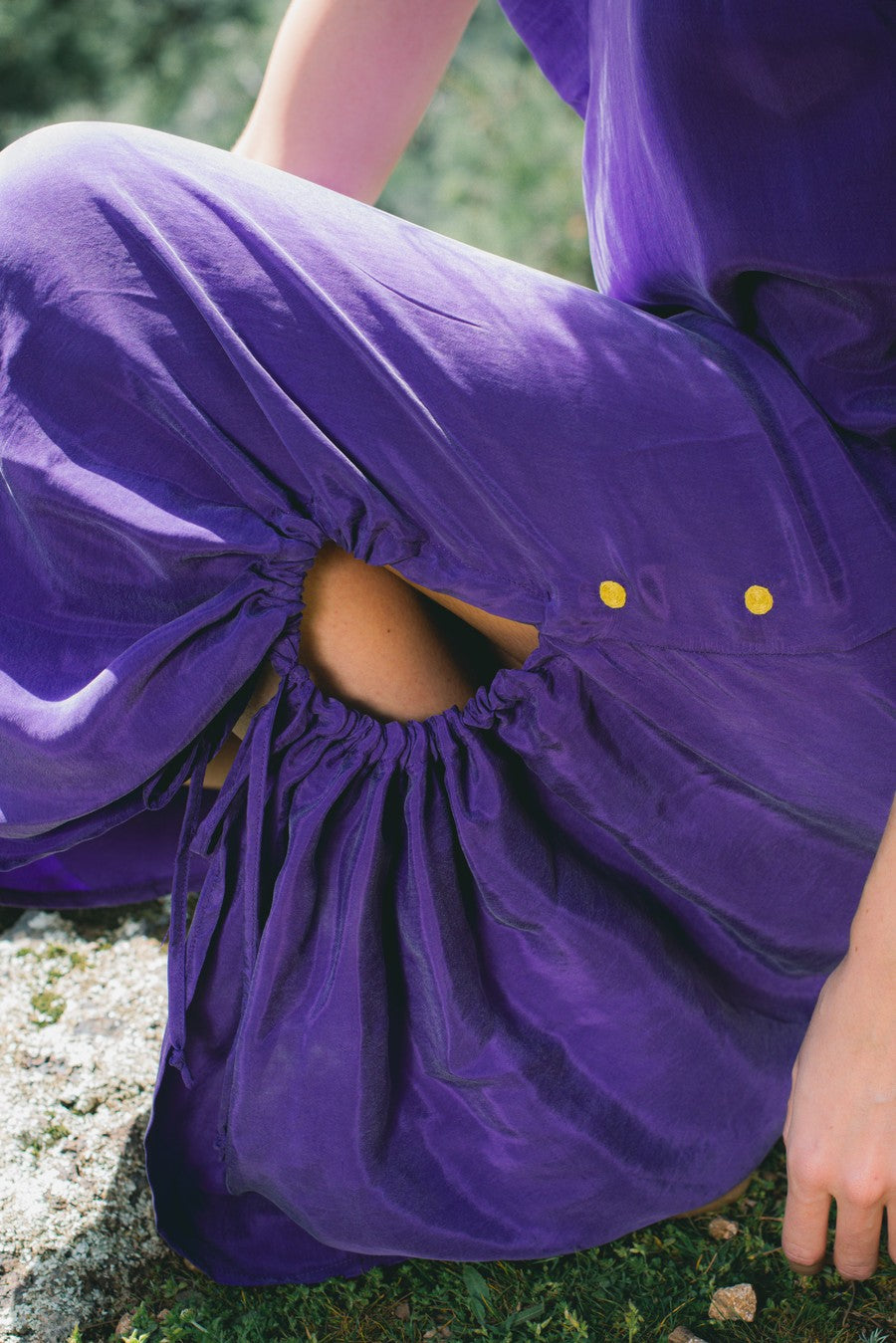 NO11 SLIP DRESS PURPLE