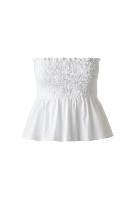 White Gipe Blouse