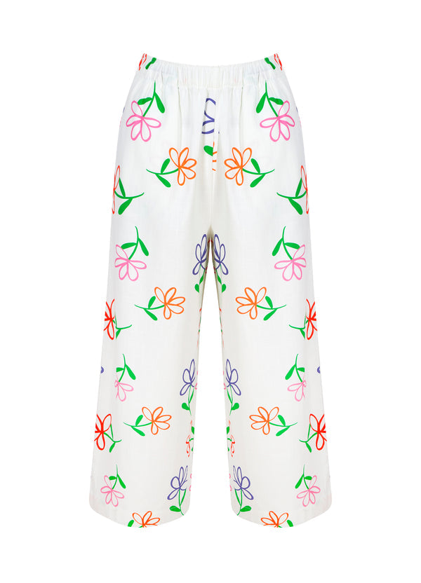 BREEZE Straight Cut Wide Trousers