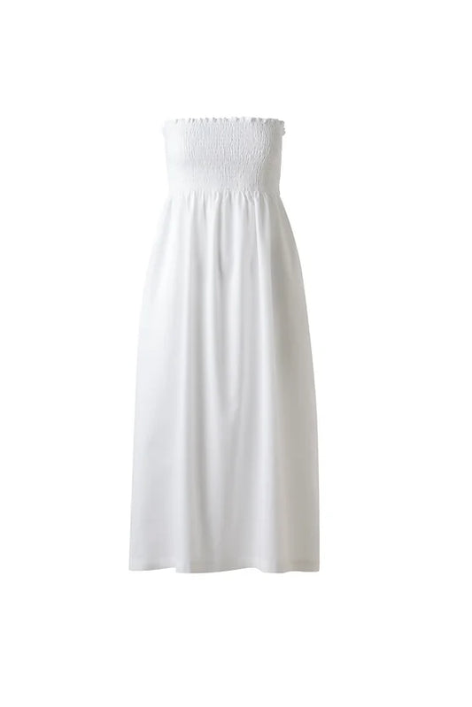 White Gipe Dress