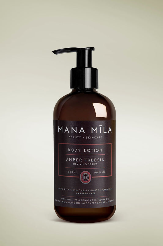 Mana Mila Body Lotion - Amber Fressia 300 Ml