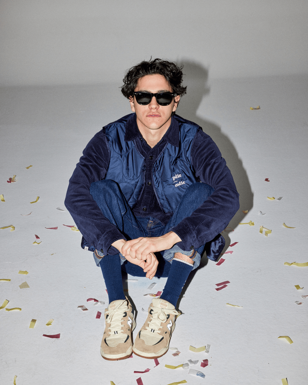 Pelé-Mêle Logo Embroidered Quilted Vest