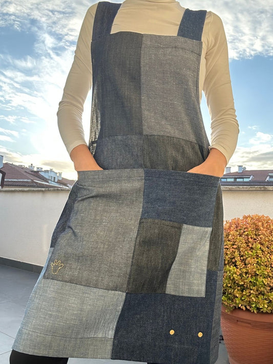 GIYI UPCYCLED APRON