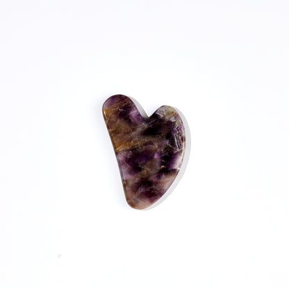 AMETHYST HEART - GUA SHA