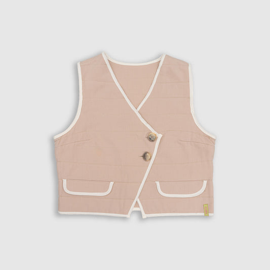 Greta Vest Beige