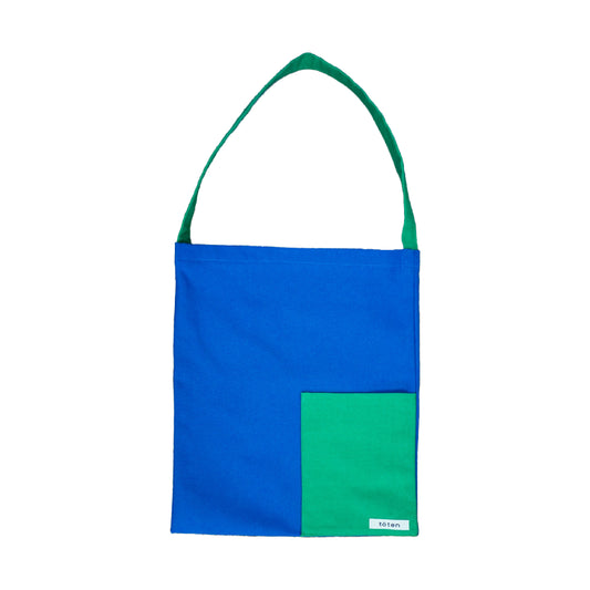 Mavi/Yeşil Totebag