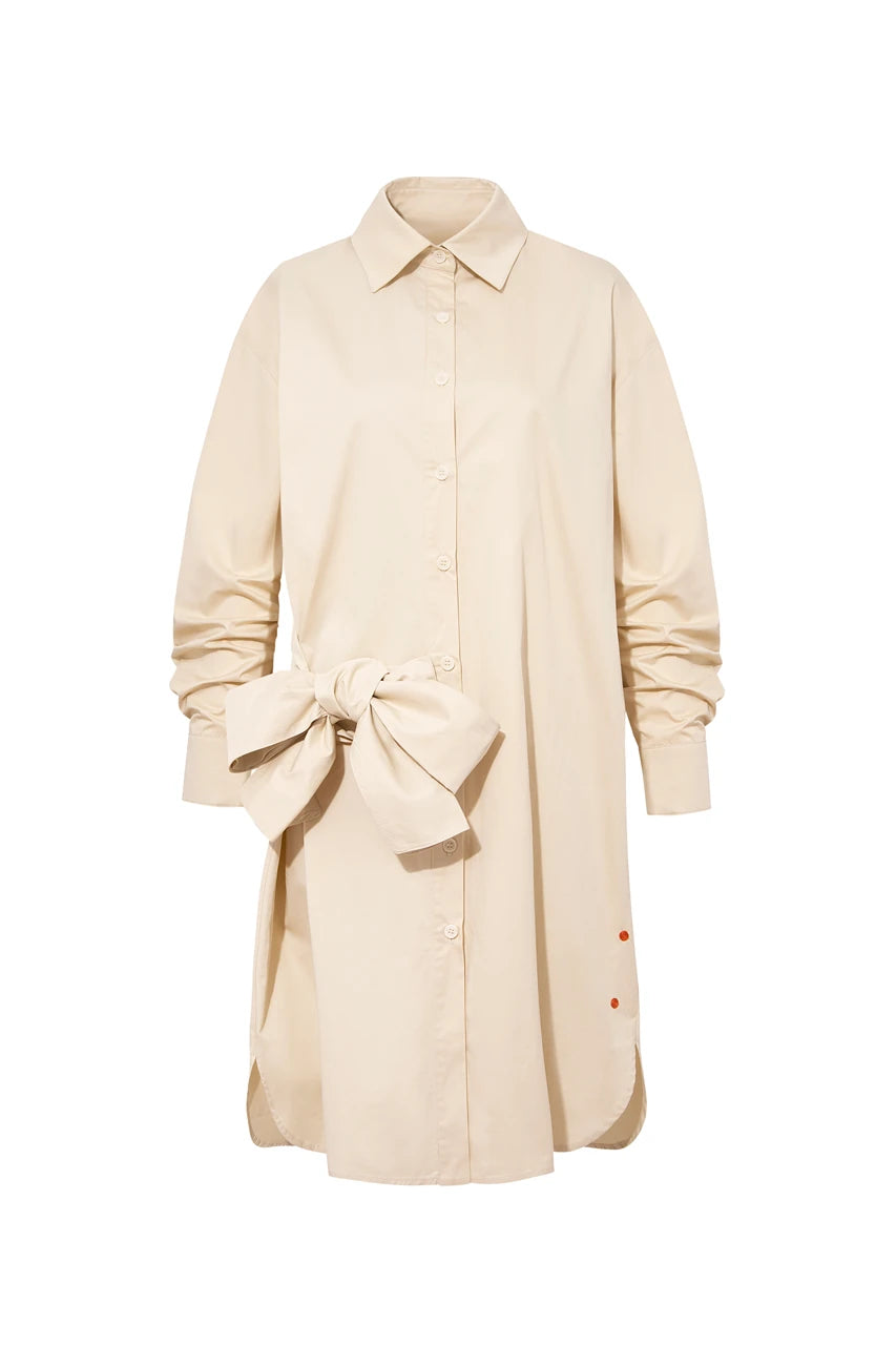 POPLIN SHIRT DRESS NO10
