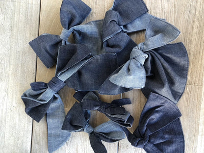 UPCYCLED CLOTHING BOW