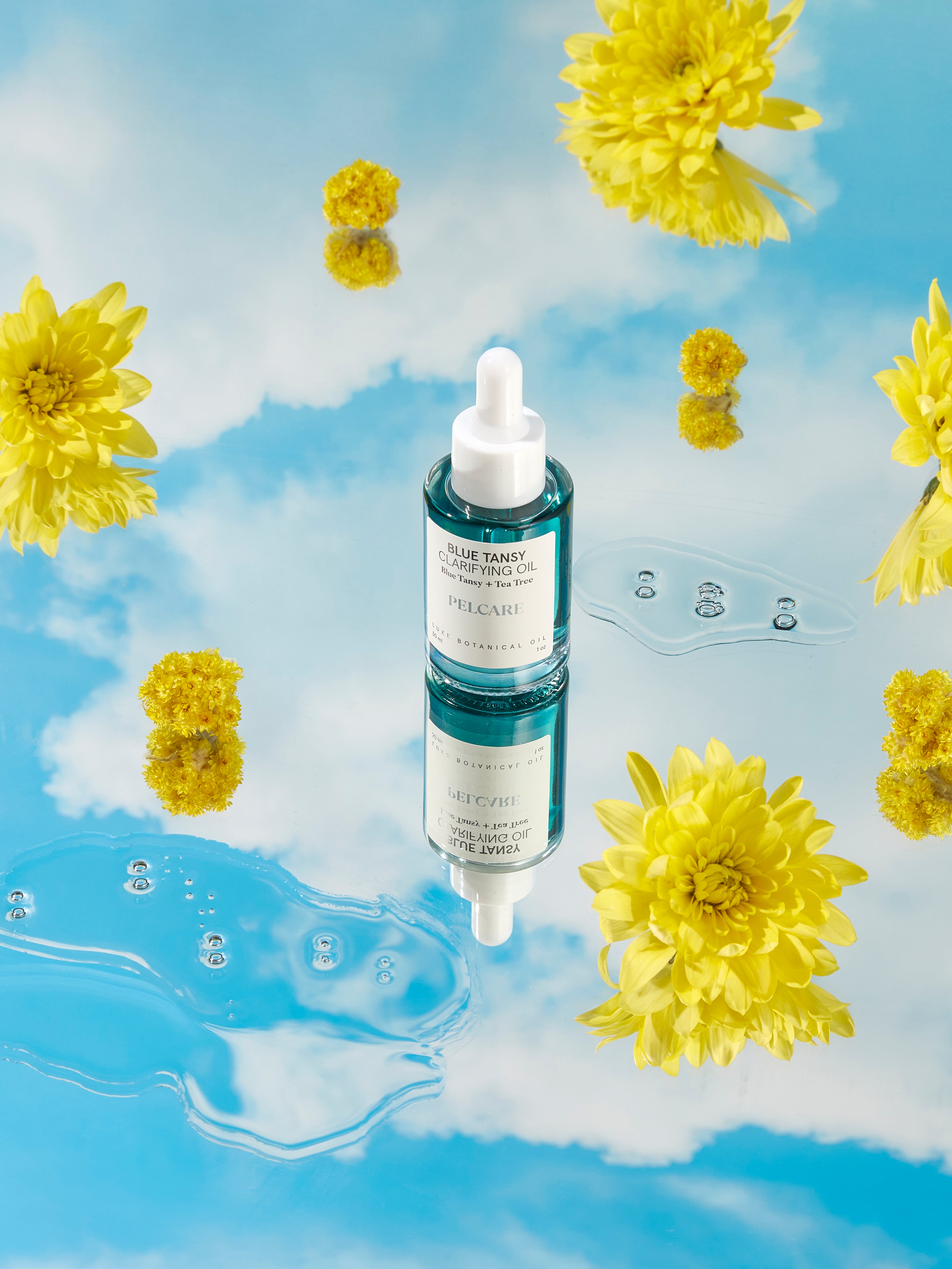 BLUE TANSY CLARIFYING OIL - ANTI-ACNE/ECZEMA BALANCING BOTANICAL ANTI-BREATHING MIXTURE 