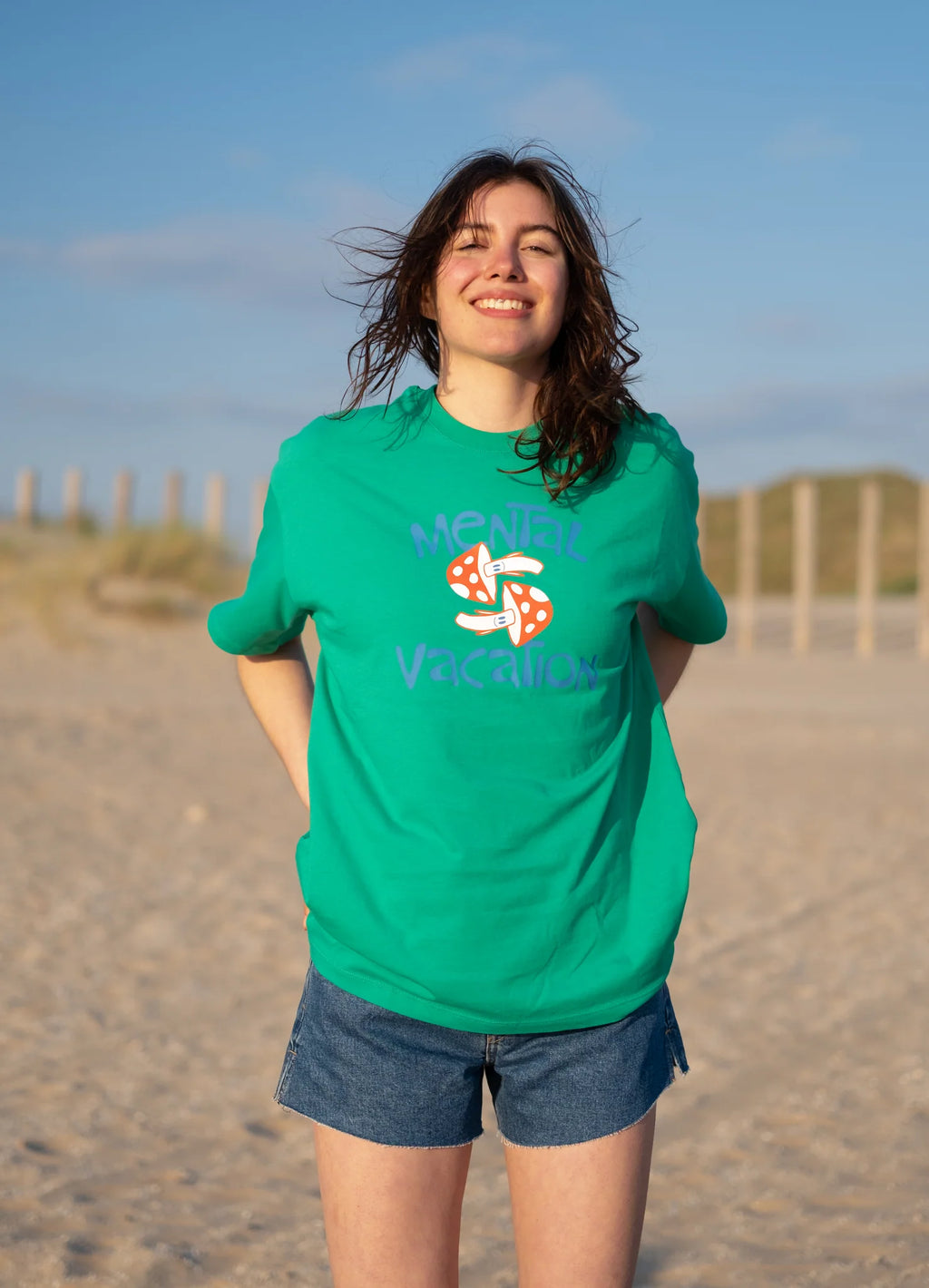 Mental Vacation Oversized T-Shirt
