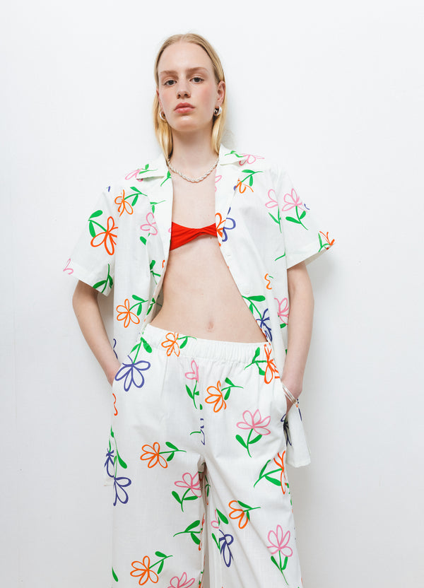 BREEZE Straight Cut Wide Trousers