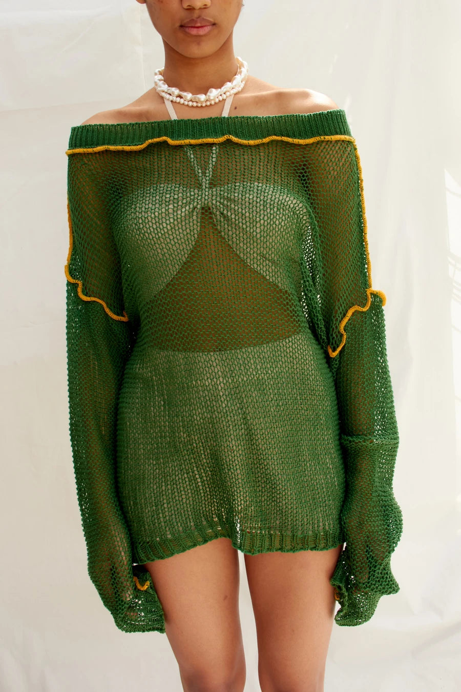 Miranda Knitwear File Blouse