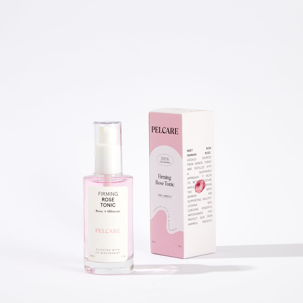 FIRMING ROSE TONIC - ANTI-PORE TONIC WITH ROSE WATER + NIACINAMIDE