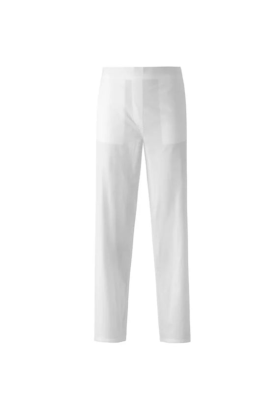 White Cotton Trousers