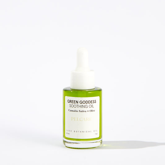 GREEN GODDESS SOOTHING OIL - SOOTHING FACE OIL 