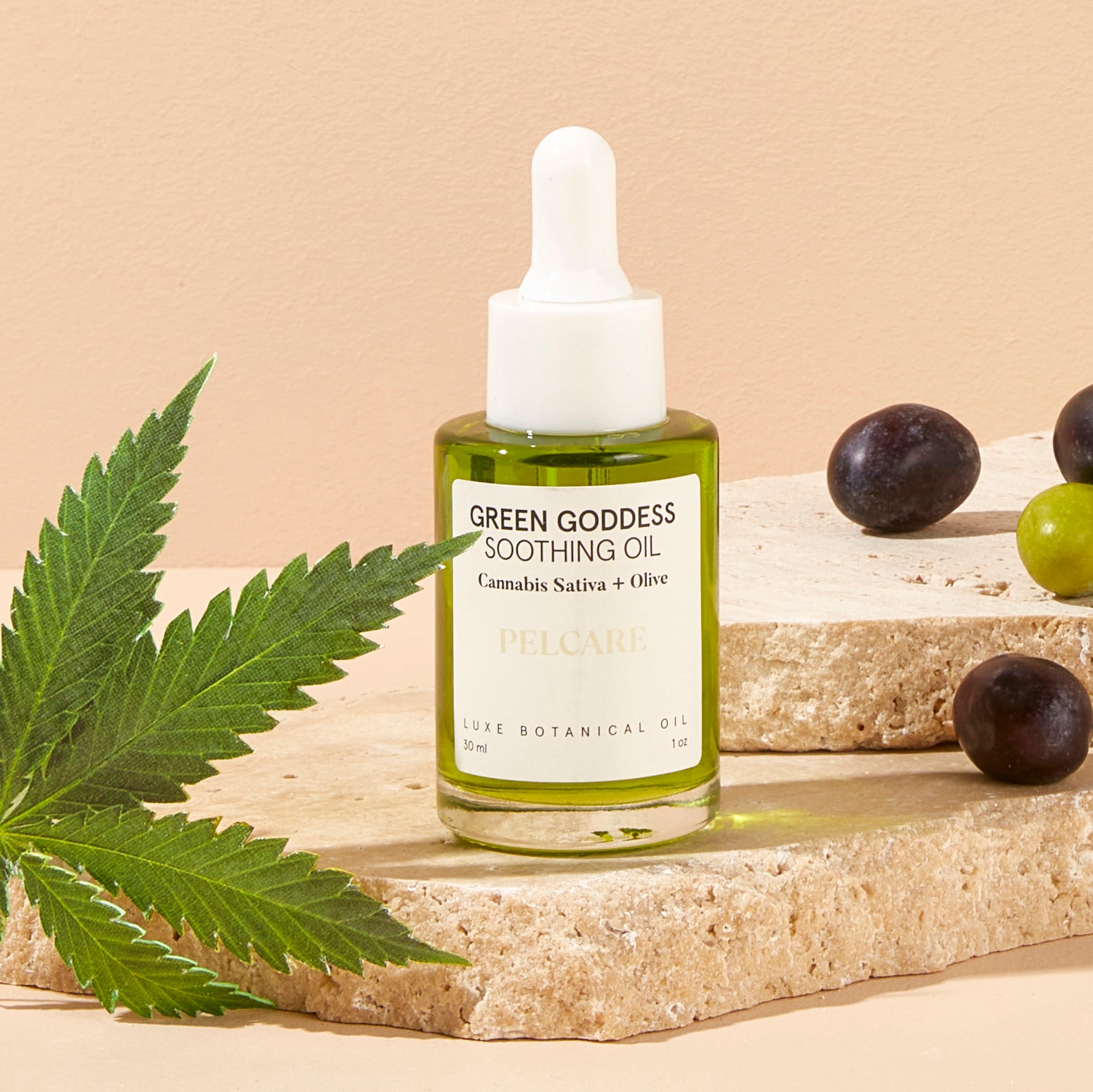 GREEN GODDESS SOOTHING OIL - YATIŞTIRICI YÜZ YAĞI