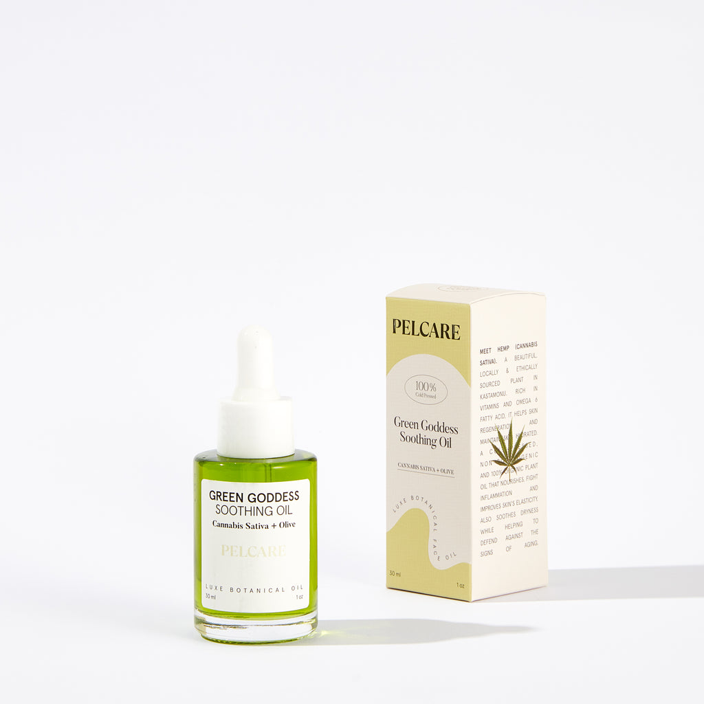 GREEN GODDESS SOOTHING OIL - YATIŞTIRICI YÜZ YAĞI