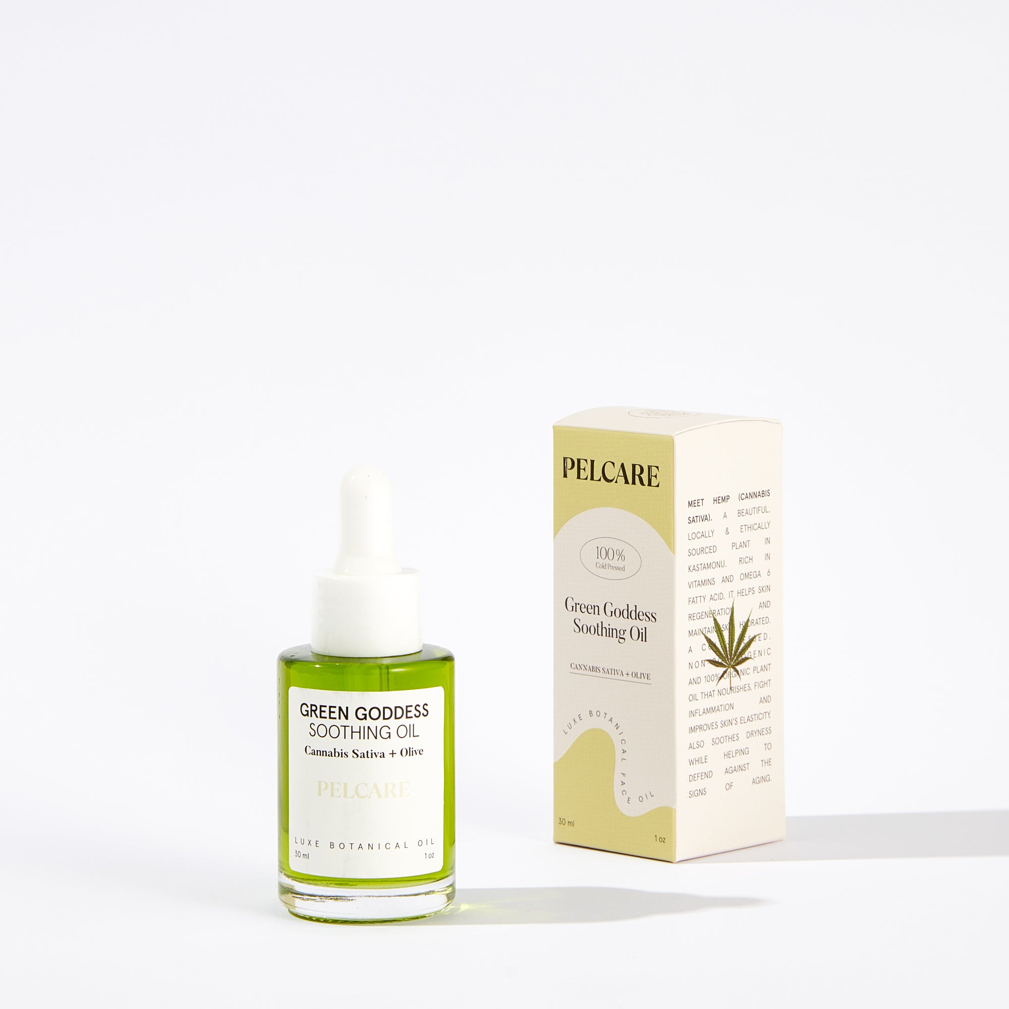 GREEN GODDESS SOOTHING OIL - YATIŞTIRICI YÜZ YAĞI